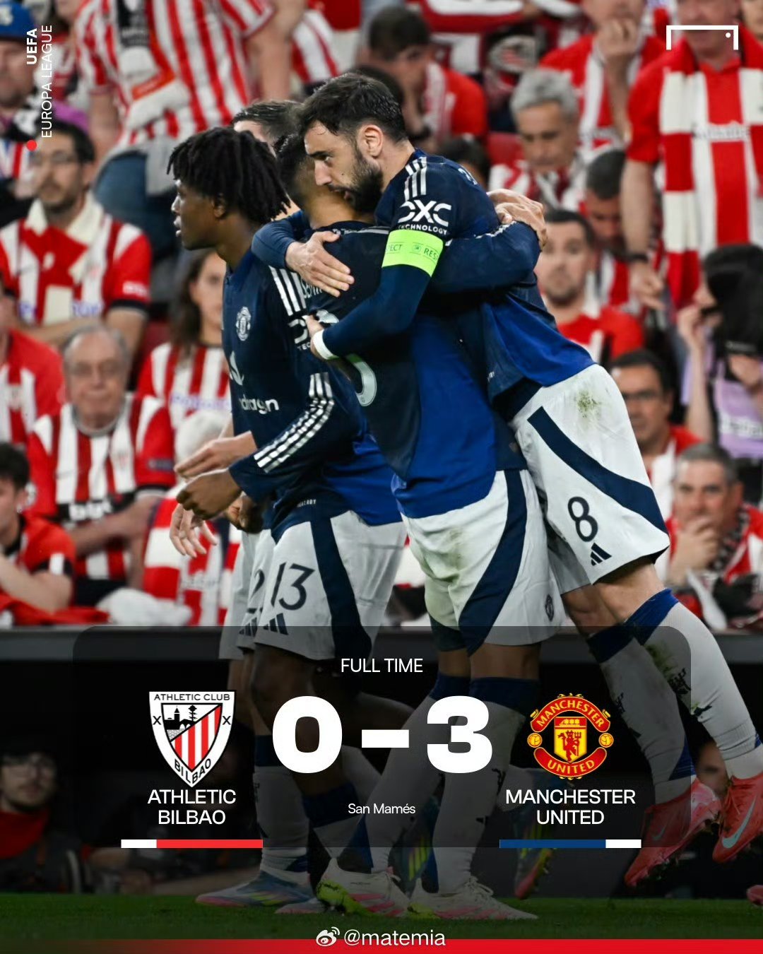 曼联险胜卢多戈雷茨，晋级欧联杯强