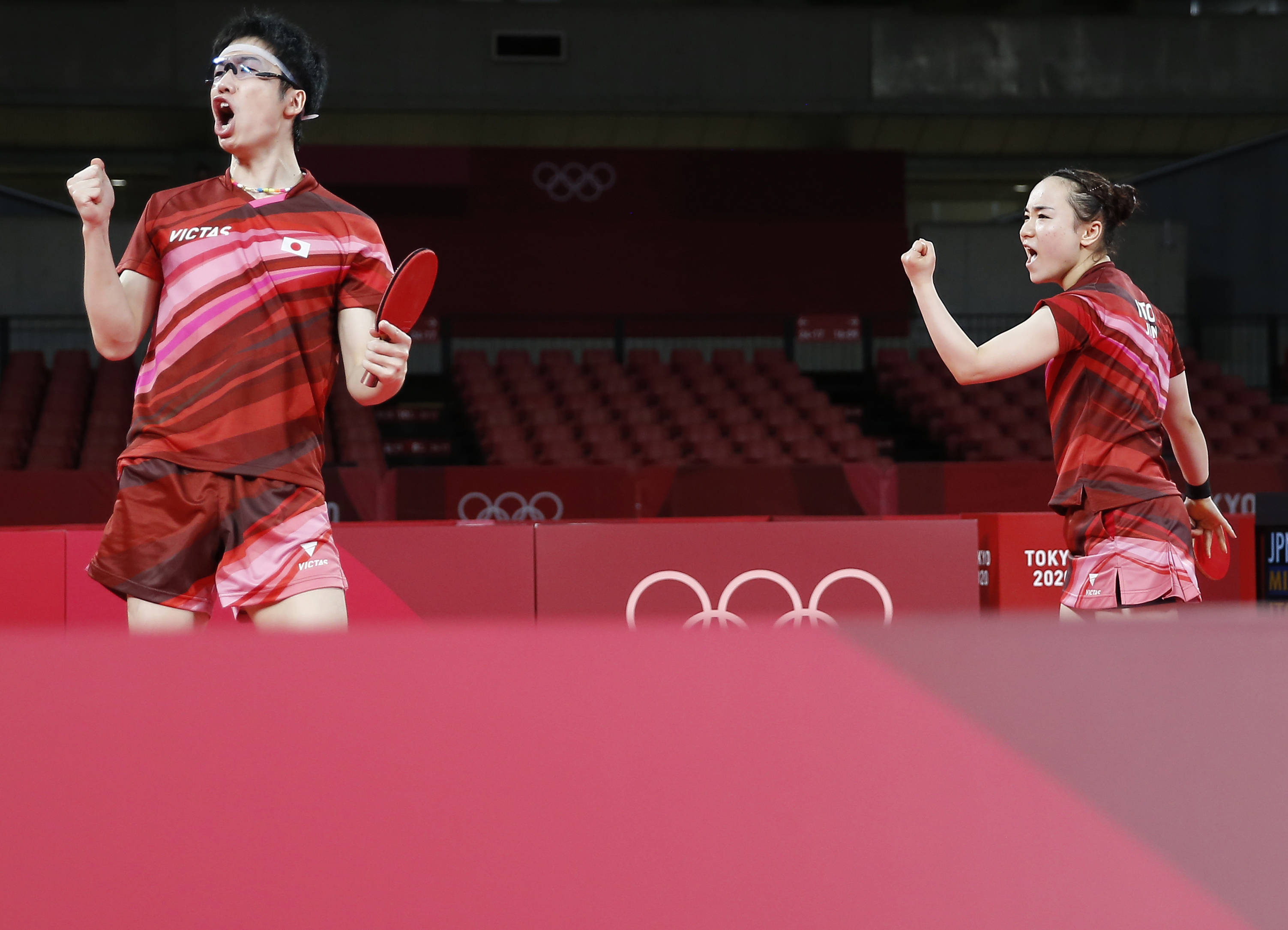 关于法国乒乓球队碾压奥地利乒乓球队，水谷隼高光表现的信息