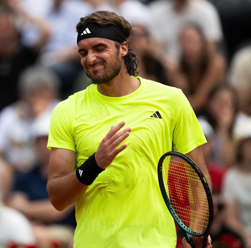 法国网球队横扫欧洲网球队，西西帕斯完成帽子戏法